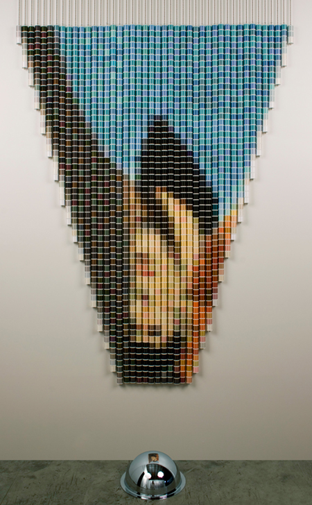 Spock 2 (anamorphic), 2007, Devorah Sperber, New York City