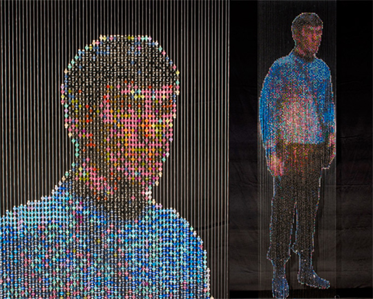 Studio Views: Spock: Beaming-In, 2007, by Devorah Sperber, New York, NY