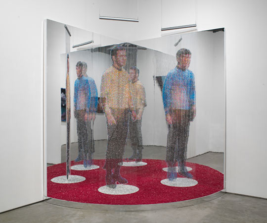 "Transporter: Kirk and Spock Beamin-In," 2007-2008, by Devorah Sperber, New York