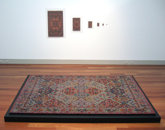 "Floored,"  Featuring Works by Devorah Sperber, Cameron Art Museum, Wilmington, NC, January 19- April 1, 2007