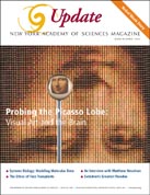 "Probing the Picasso Lobe: Visual Art and the Brain," Featuring Cover Photo of Work by Devorah Sperber and Article,  The New York Academy of Sciences Magazine, March/April 2006