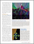 "Probing the Picasso Lobe: Visual Art and the Brain," Featuring Cover Photo of Work by Devorah Sperber and Article,  The New York Academy of Sciences Magazine, March/April 2006